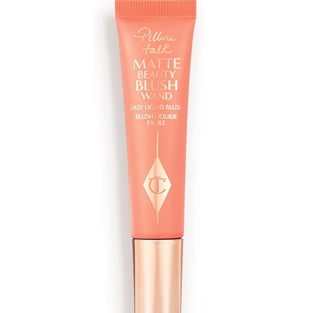 Charlotte Tilbury Pillow Talk Matte Liquid Blush Wand Matte Blush Peach Pop